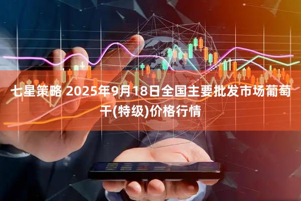 七星策略 2025年9月18日全国主要批发市场葡萄干(特级)价格行情