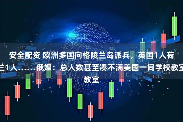 安全配资 欧洲多国向格陵兰岛派兵，英国1人荷兰1人……俄媒：总人数甚至凑不满美国一间学校教室